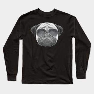 Cool Pug Long Sleeve T-Shirt